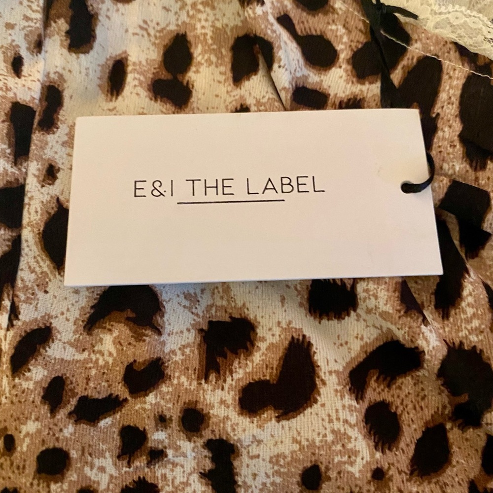 Leopard & Lace Dress, NWT - Picture 6 of 7